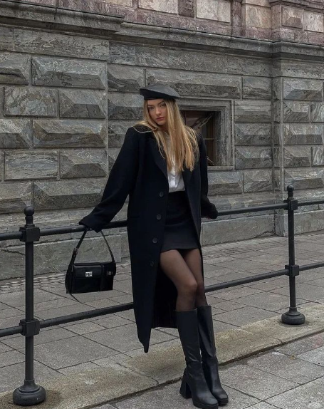 裙子+靴子怎么穿才能更好看呢？